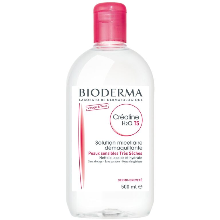 Créaline H2O TS - Solution micellaire démaquillante - 500ml