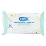 Lingettes nettoyantes certifiées BIO - 50 lingettes
