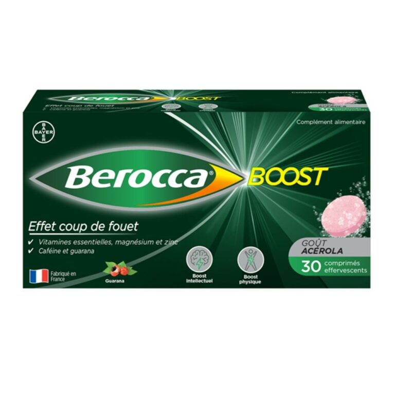 Berocca - Boost 20 comprimés effervescents goût acerola