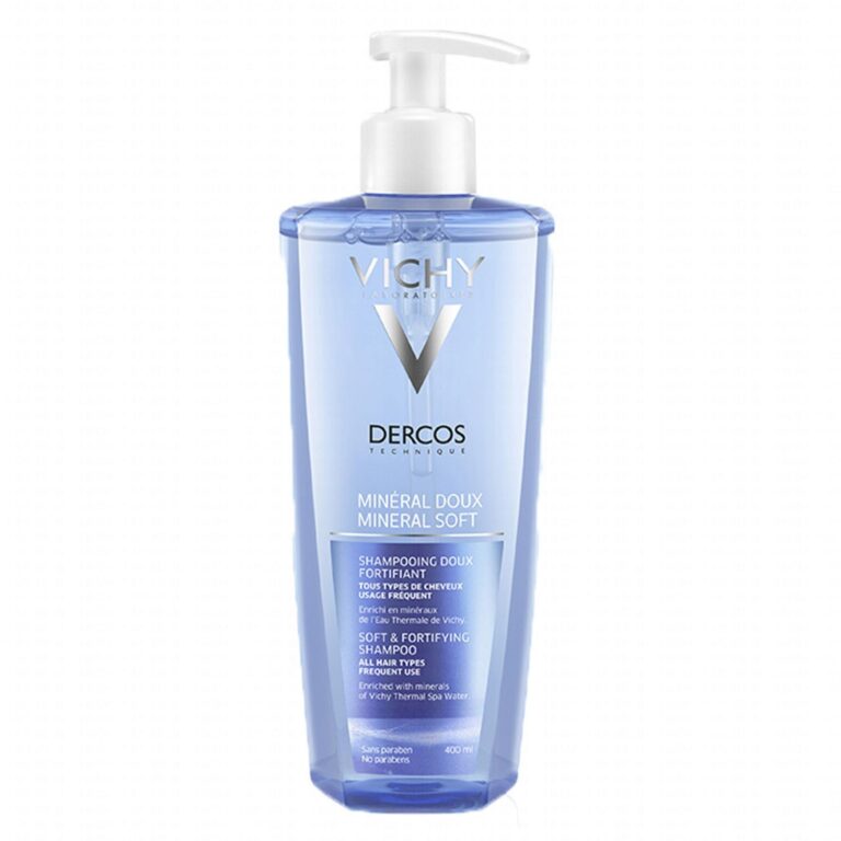 Dercos technique - Minéral doux - Shampooing doux fortifiant - 400ml