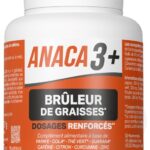 Anaca 3+ - Brûleur de graisses - Dosages renforcés - 120 gélules