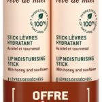 Nuxe - Rêve de Miel - Stick Lèvres Hydratant Lot de 2 x 4 g