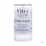 Vitry pierre d'alun - Déodorant 100% pierre naturelle - Action longue durée - 120g