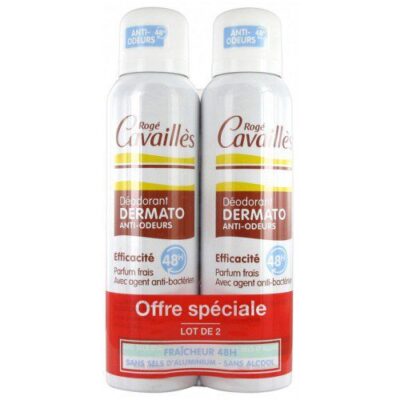 Déodorant Dermato Anti-Odeurs - Lot de 2x150ml