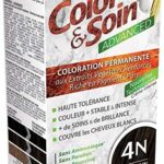 Color & soin - Advanced - Coloration permanente - 4N - Châtain naturel - 130ml