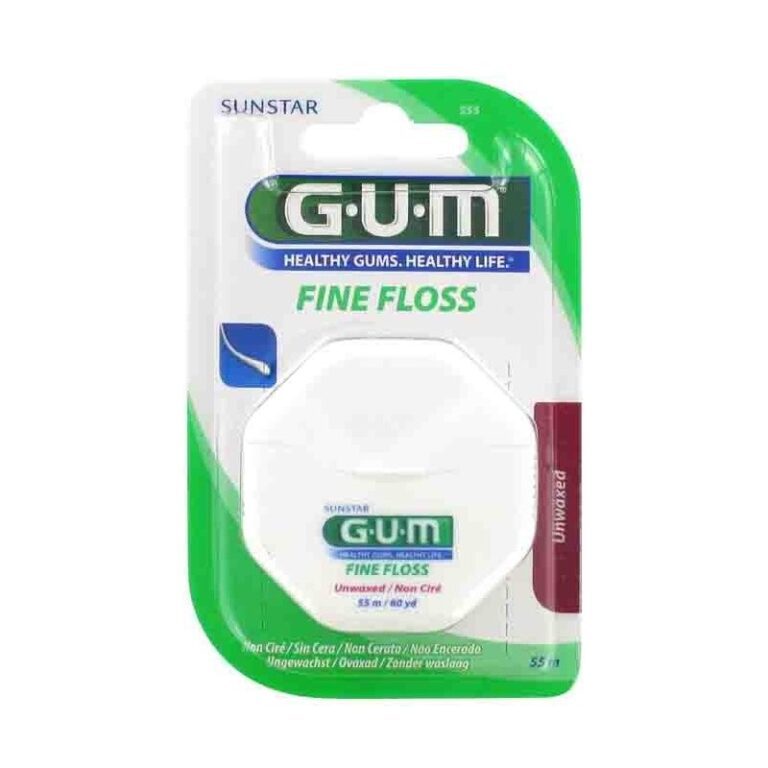 GUM - Fine floss - Unwaxed