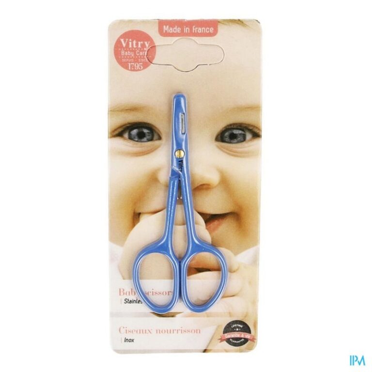 Vitry baby care - Ciseaux à ongles nourrisson - Fabrication française