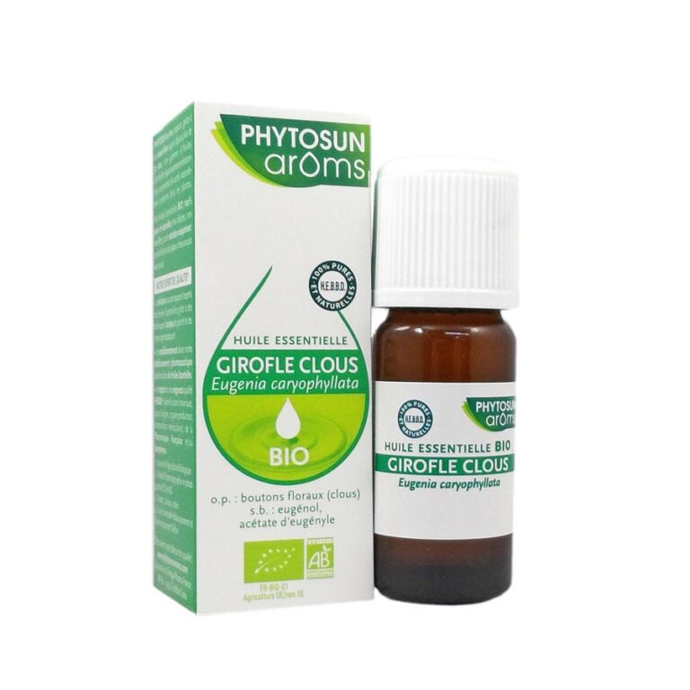 PHYTOSUN AROMS - Huile essentielle Girofle Clous - Eugenia caryophyllata - 10ml