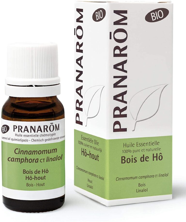 Pranarom - Huile essentielle 100% pure et naturelle - Bois de Hô - Cinnamomum camphora linalol - 10ml