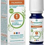 Puressentiel - Huile essentielle HEBBD - Palmarosa - Cymbopogon martinii var. motia - 10ml