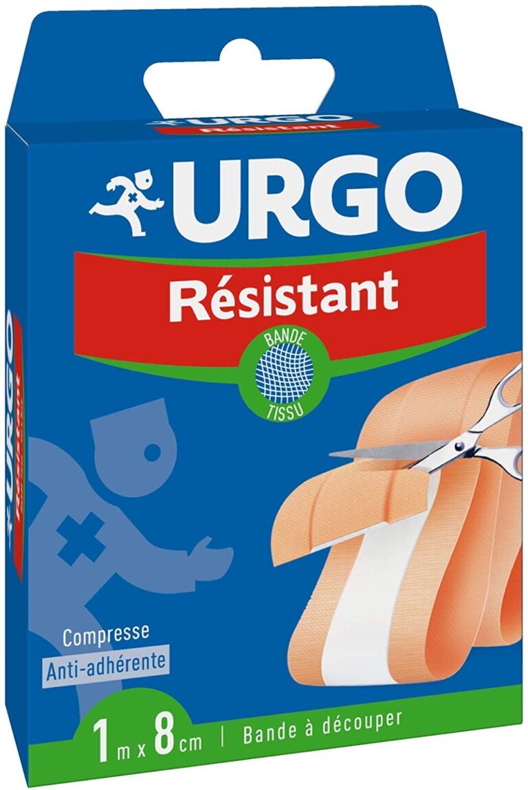 Urgo résistant - Bande a découper - 1m x 8cm - Compresse anti-adhérente