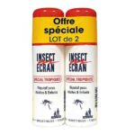 Insect Ecran - Répulsif Peau Spécial Tropiques - Lot de 2 x 75 ml