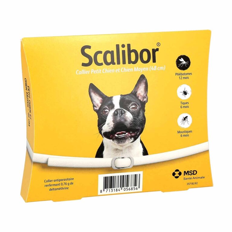 Scalibor - Collier Petits et Moyens Chiens (48cm)