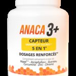 ANACA 3+ - Capteur Graisses et Sucres - 5 en 1 - 120 gélules