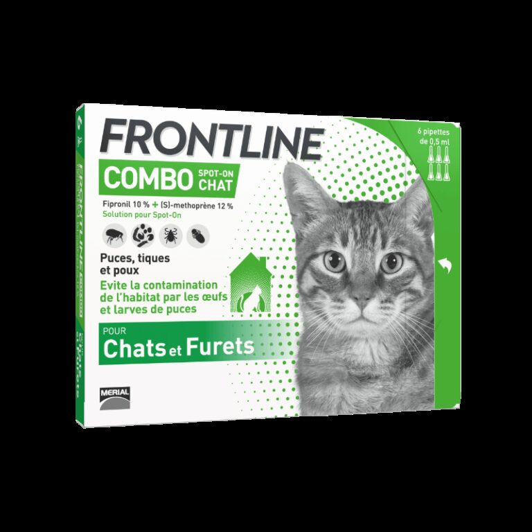 Frontline - Combo SPOT-ON CHAT - 6 pipettes de 0,5ml