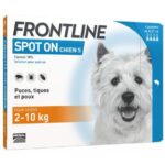 Frontline - SPOT-ON pour Chiens S - 4 pipettes de 0,67ml