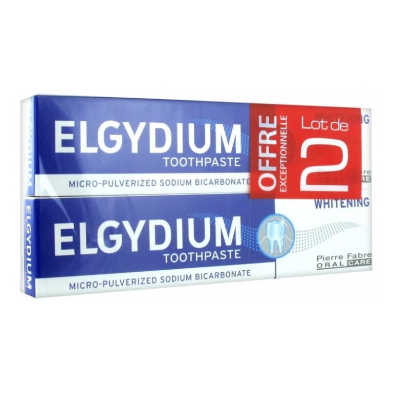 Elgydium Blancheur Dentifrice - Lot de 2x75ml