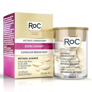 RoC - Capsules sérum nuit - Soin lissant 10,5ml