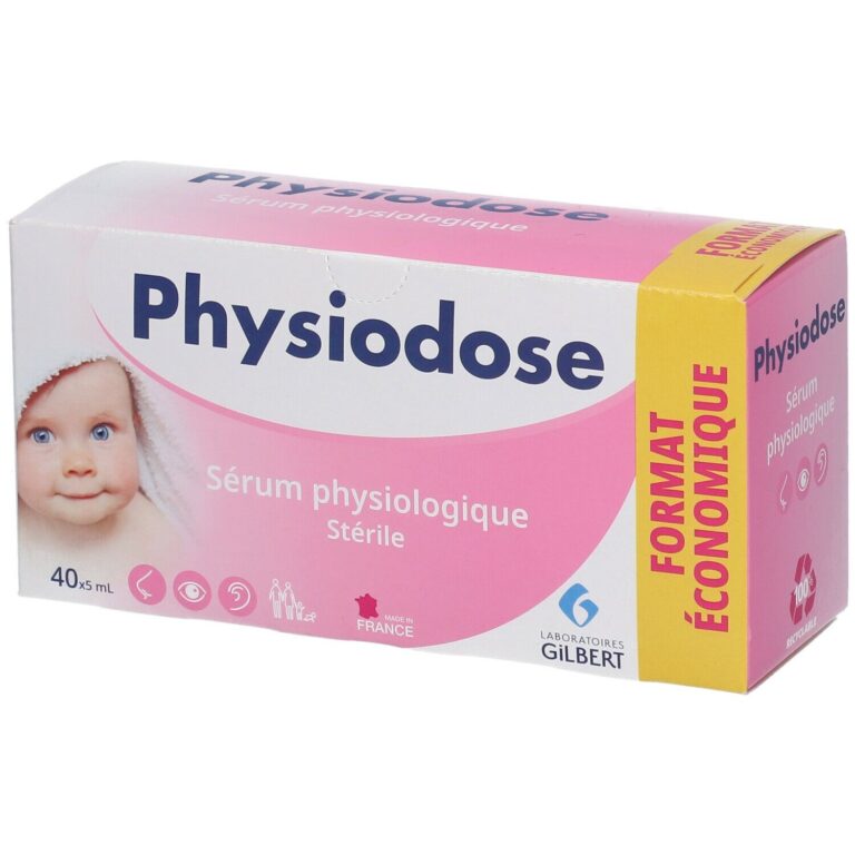 Physiodose format économique 40 x 5ml