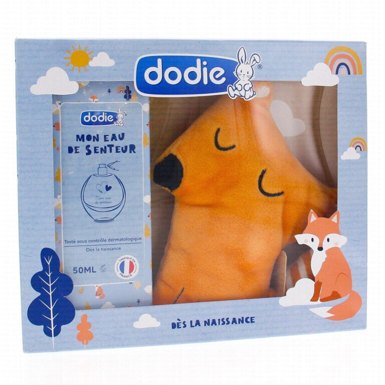 Dodie - Coffret eau de senteur 50ml + doudou renard