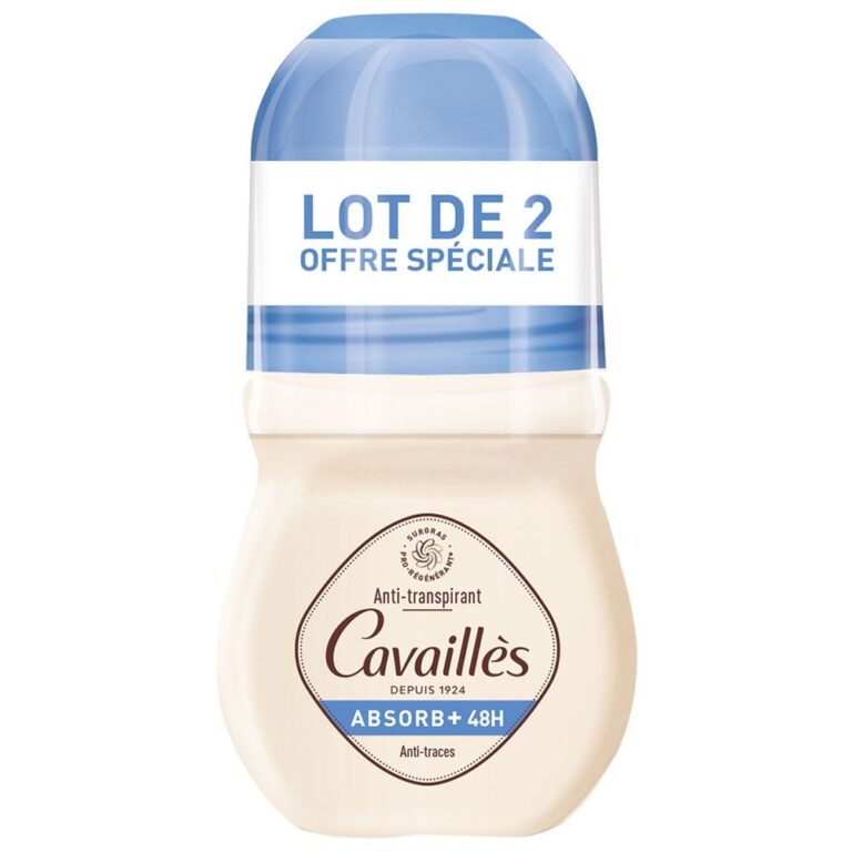 Rogé Cavailles - Lot de 2 déodorant absorb+ 48h