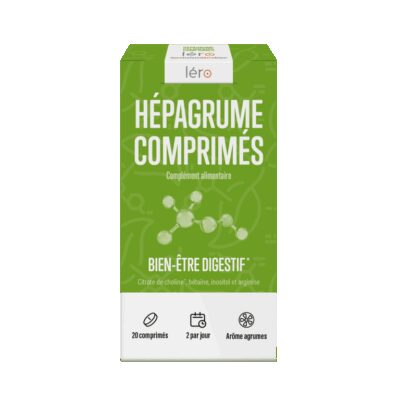 Léro - Hépagrume bien-être digestif 20 comprimés