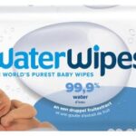 Waterwipes - 60 Lingettes bébé 99,9% d'eau