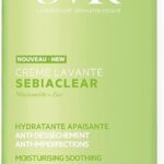 SVR - Crème lavante sebiaclear hydratante apaisante anti-imperfections 400ml