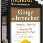 Herbesan - Solution buvable gorge et bronches au miel de manuka 100ml