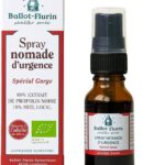 Ballot-Flurin - Spray nomade d'urgence spécial gorge Propolis noire/miel 15ml