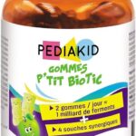 Pediakid - Gummies oursons p'tit biotic goût pomme 60 gommes