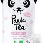 Panda tea - Inufsion détox tea quiero parfum myrtille/cerise 28 sachets