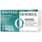 Oenobiol - Hair expert complément alimentaire chute de cheveux 2x60 capsules
