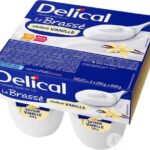 Delical - Brassé HP HC goût vanille 4x200g