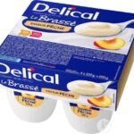 Delical - Brassé HP HC goût pêche 4x200g