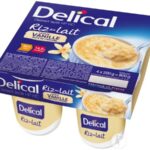 Delical - Riz au lait HP HC goût vanille note de caramel 4x200g
