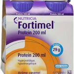 Fortimel - Protein Complément Nutritionnel Arôme Caramel Bouteilles 4x200ml