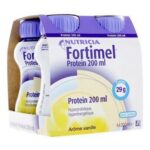 Fortimel - Protein Complément Nutritionnel Arôme Vanille Bouteilles 4x200ml