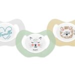 Dodie sucette physiologique Silicone 0-2 mois