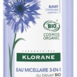 Klorane - Eau micellaire 3-en-1 auj bleuet BIO 100ml