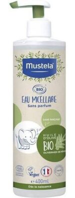 Mustela - Eau Micellaire Visage & Corps Bio 400 ml