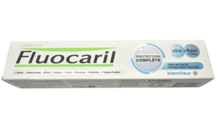 FLUOCARIL DENTIFRICE BLANCHEUR ZINC+FLUOR 145MG 75ML