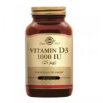 Solgar Vitamine D3 1000 UI - 100 comprimés à croquer