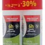 Parasido - Spray anti-moustiques zones tropicales et à risques - lot de 2 sprays de 100 ml