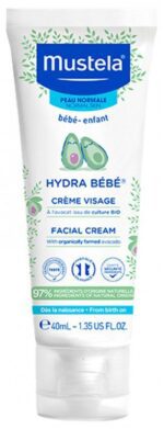 Mustela - Hydra Bébé Crème Visage 40 ml