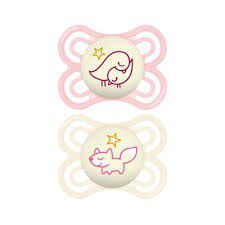 Mam - 2 Sucettes Perfect Nuit 2-6 Mois