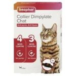 Beaphar - Collier Dimpylate Anti-Puces Anti-Tiques pour Chats