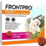 Frontpro - petit chien 2-4 kg - 3 comprimés