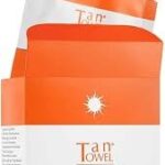 TanTowel - Serviettes de bronzage pour le visage