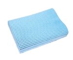Biosynex - Oreiller ergonomique à mémoire bleu - 40 × 60 cm